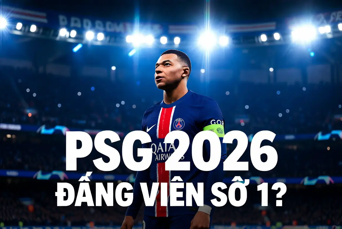 Paris Saint-Germain có thực sự là ứng viên số 1 Champions League 2026?