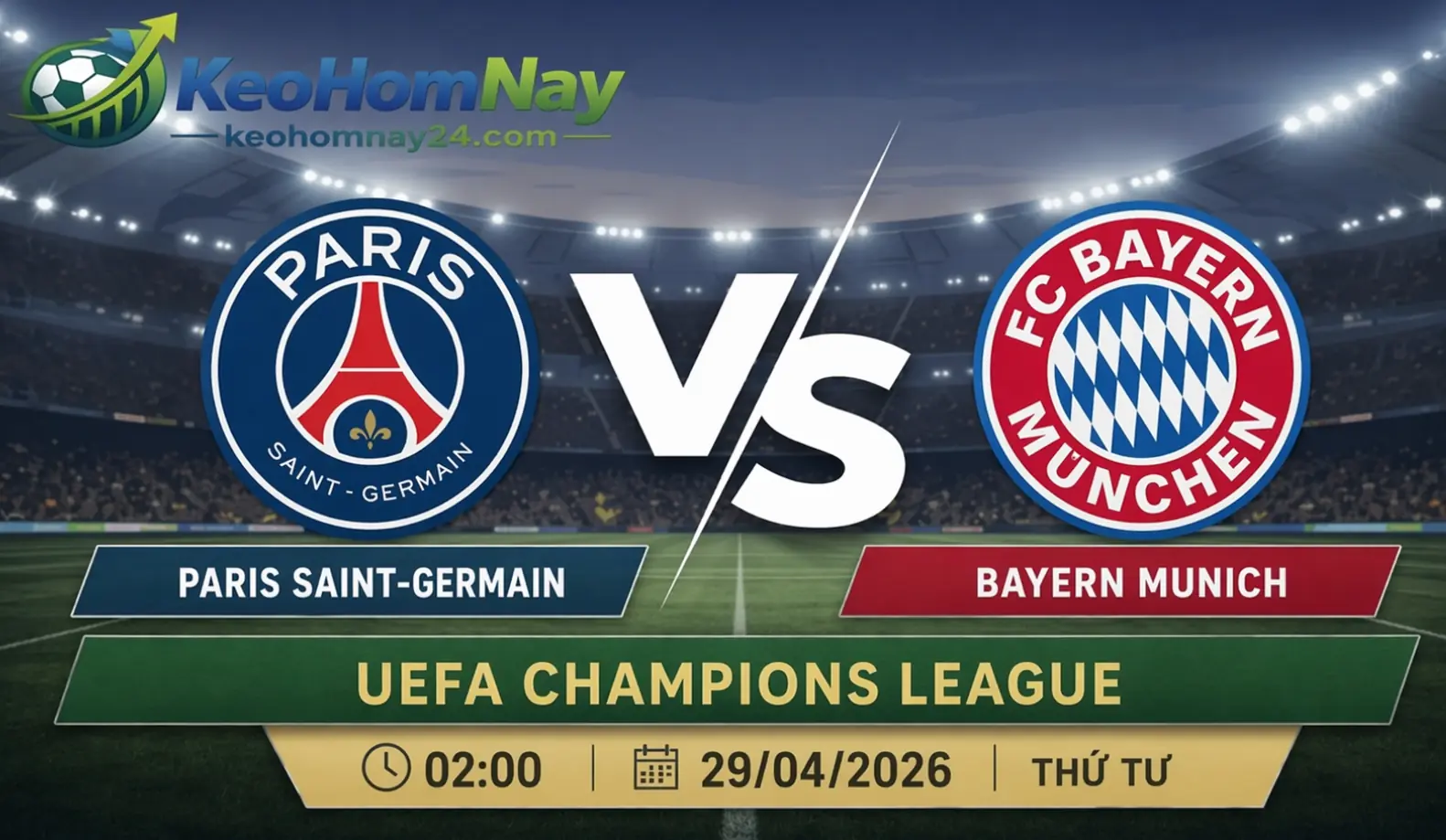Nhận định PSG vs Bayern Munich 02h00 ngày 29/04